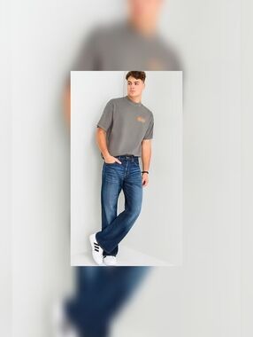 Arizona Mens Original  Bootcut Jean 36x32